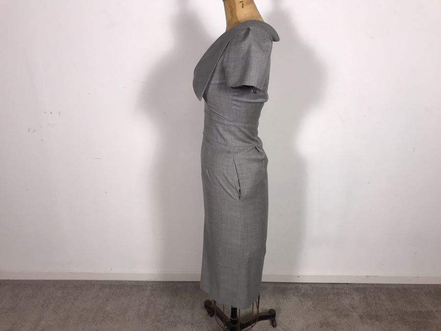 PORTS 1961 Grey Dress Size 0 Retails $495 [Photo 5]