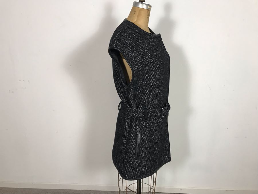 Tory Burch Vest Jacket Size S Retails For $470 [Photo 3]