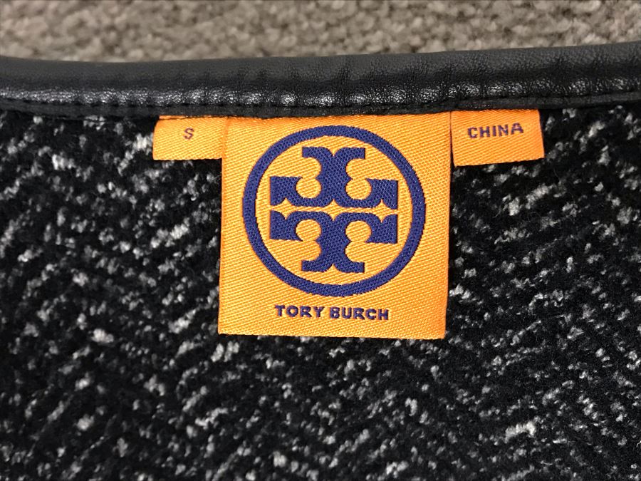 Tory Burch Vest Jacket Size S Retails For $470 [Photo 6]