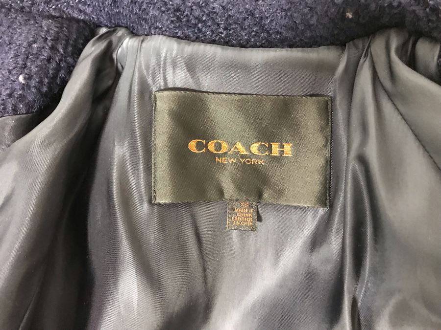 Coach New York Jacket Siz XS