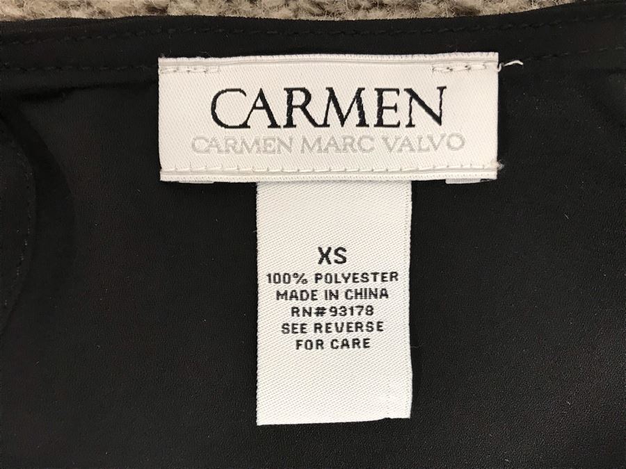 Carmen Marc Valvo Black Top Size XS [Photo 8]