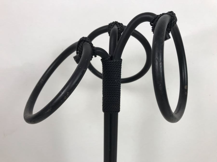 Wrought Iron Towel Rack 16H [Photo 2]