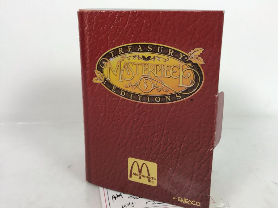 Vintage Enesco McDonald's Masterpiece Treasury Editions Ornament From Friends At Family/Promotions Marketing And The Disney Alliance Team [Photo 7]