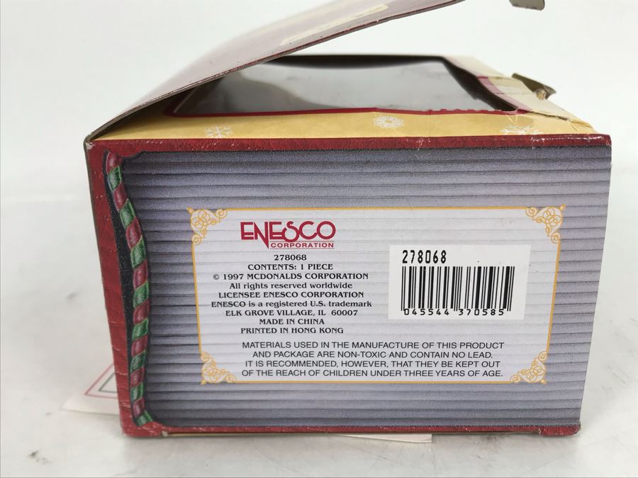 Vintage Enesco McDonald's Masterpiece Treasury Editions Ornament From Friends At Family/Promotions Marketing And The Disney Alliance Team [Photo 9]