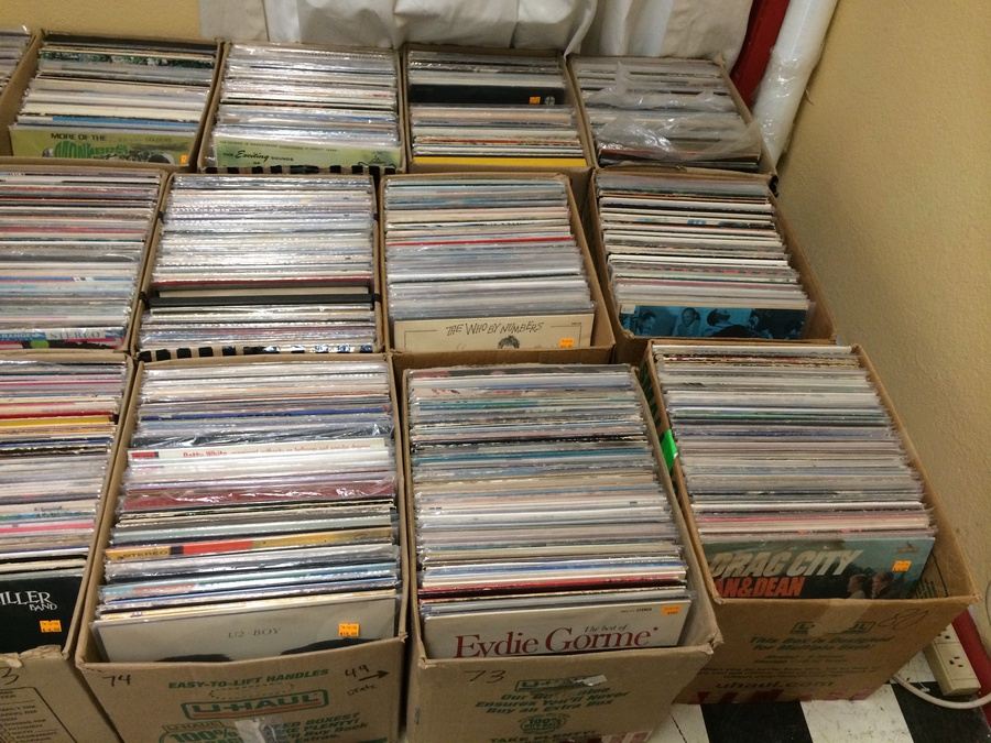 1,430 Vinyl Records LPs Bulk Lot (Most Records Have Protective Sleeves) [Photo 3]