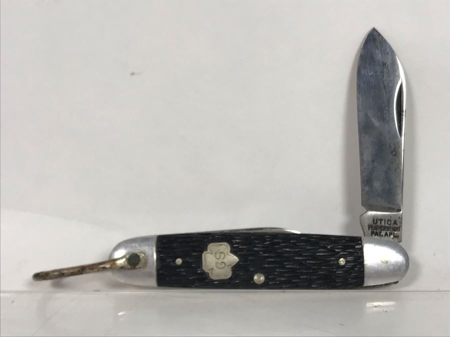 Vintage Girl Scouts Utica Featherweight Pocket Knife [Photo 2]