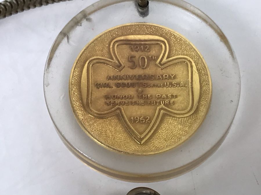 Various 1960s Girl Scout Pins, Buttons, Charms And Keychains [Photo 7]