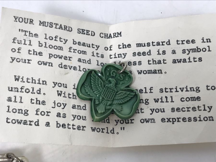 Various 1960s Girl Scout Pins, Buttons, Charms And Keychains [Photo 8]