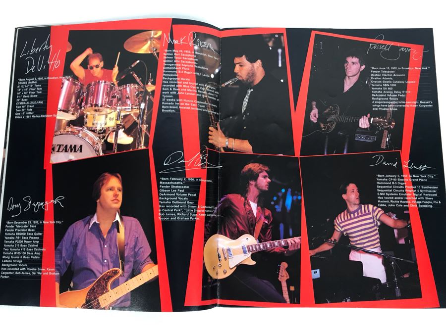 Billy Joel A Tour Behind The Nylon Curtain Tour Program Book [Photo 5]