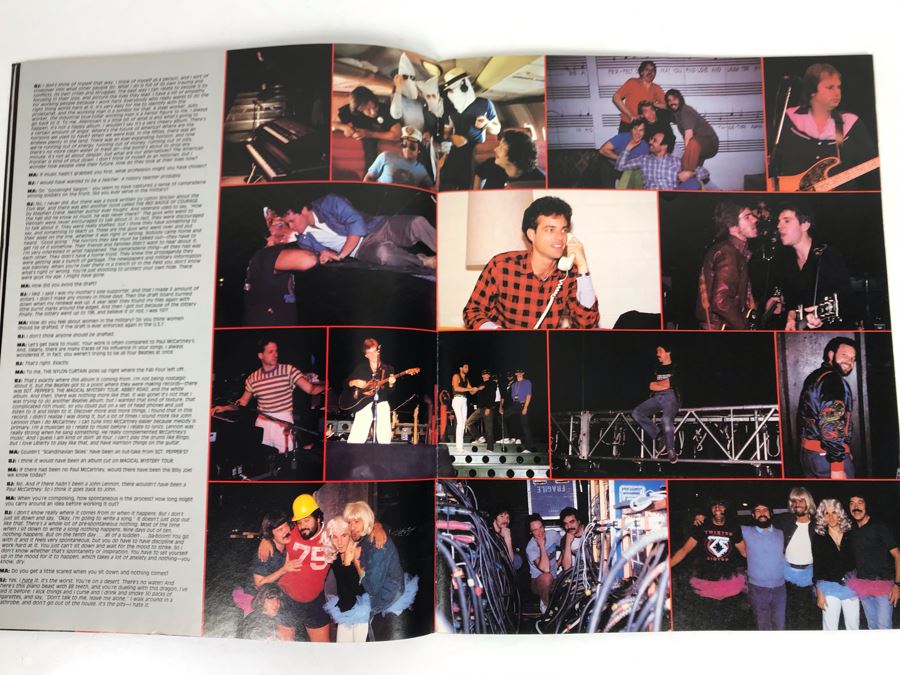 Billy Joel A Tour Behind The Nylon Curtain Tour Program Book [Photo 6]