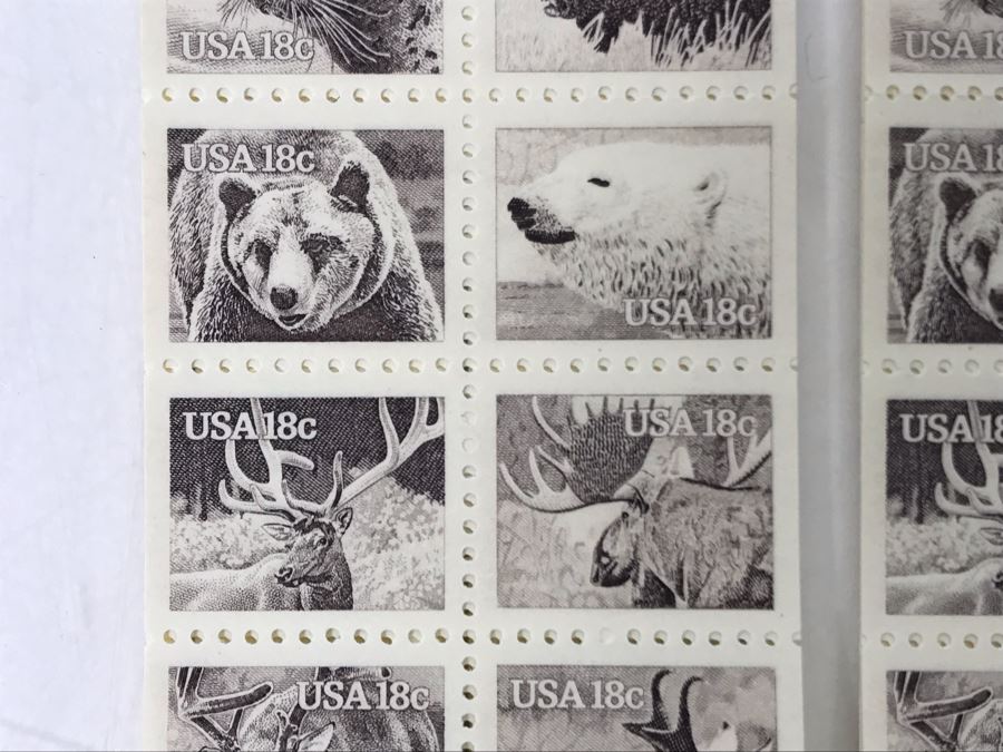 Pair Of Mint Eighteen Cent Stamp Books American Wildlife [Photo 4]