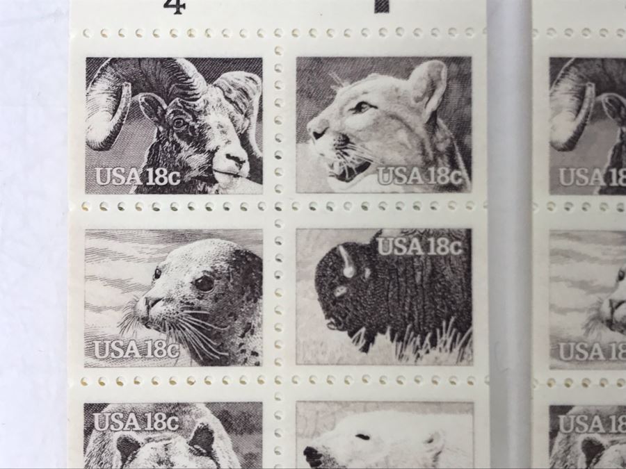Pair Of Mint Eighteen Cent Stamp Books American Wildlife [Photo 3]