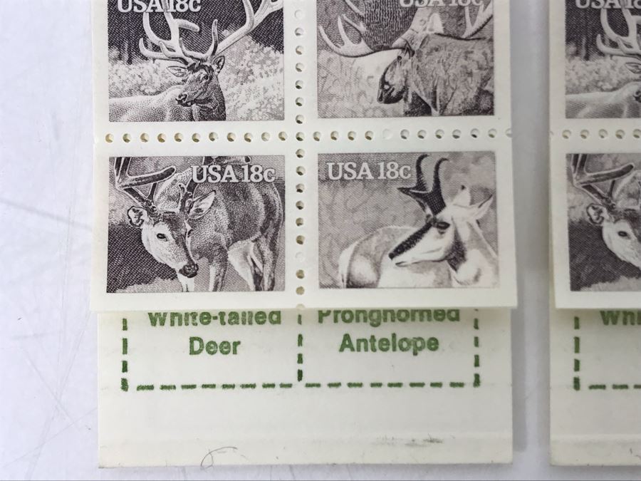 Pair Of Mint Eighteen Cent Stamp Books American Wildlife [Photo 5]