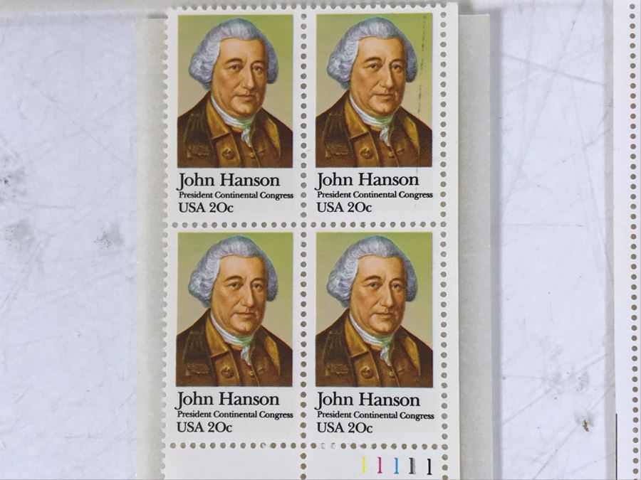 Collection Of Mint Stamps: Black Heritage A. Philip Randolph, The Boston Tea Party, John Hanson, Everett Dirksen, Architecture [Photo 11]