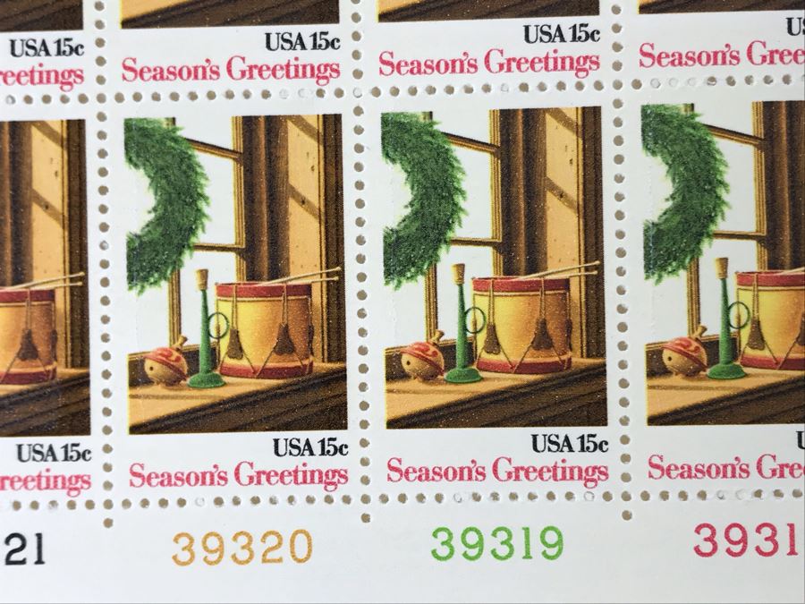 Collection Of Mint Season's Greetings Christmas Stamps [Photo 4]