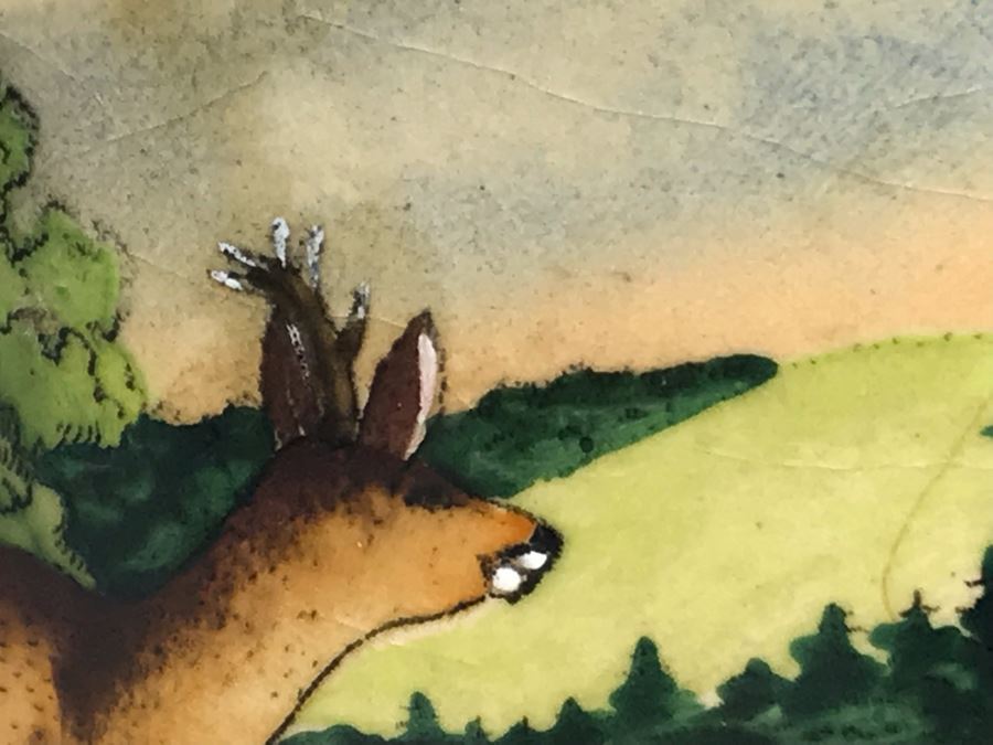 Vintage Hand Painted Beer Stein 6.5H [Photo 5]