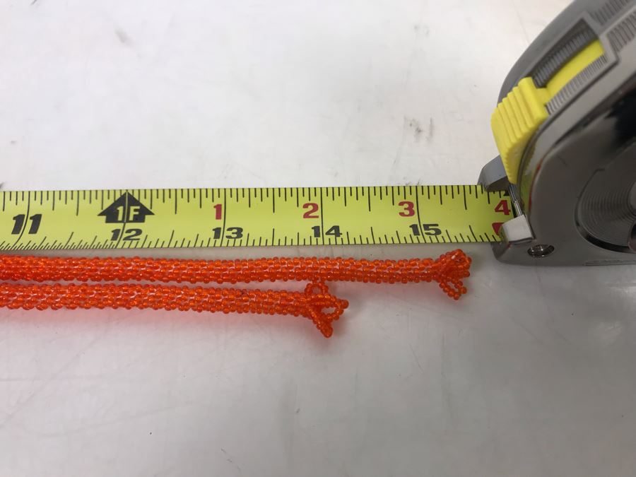 Pair Of Vintage Beaded Snakes 14L [Photo 10]