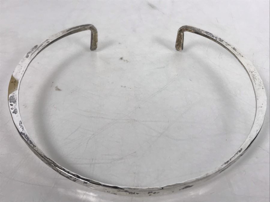 Signed Modernist Claes Giertta Sterling Silver Necklace Stockholm Sweden [Photo 2]