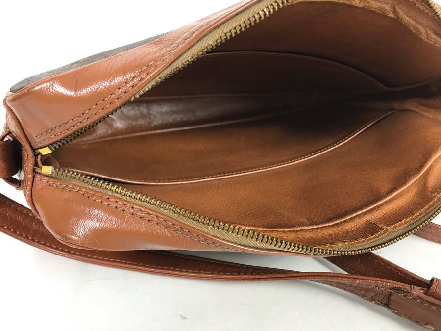 Vintage Louis Vuitton LV Handbag - Notice Damaged Zipper Shown In Photos 14W X 11H [Photo 11]