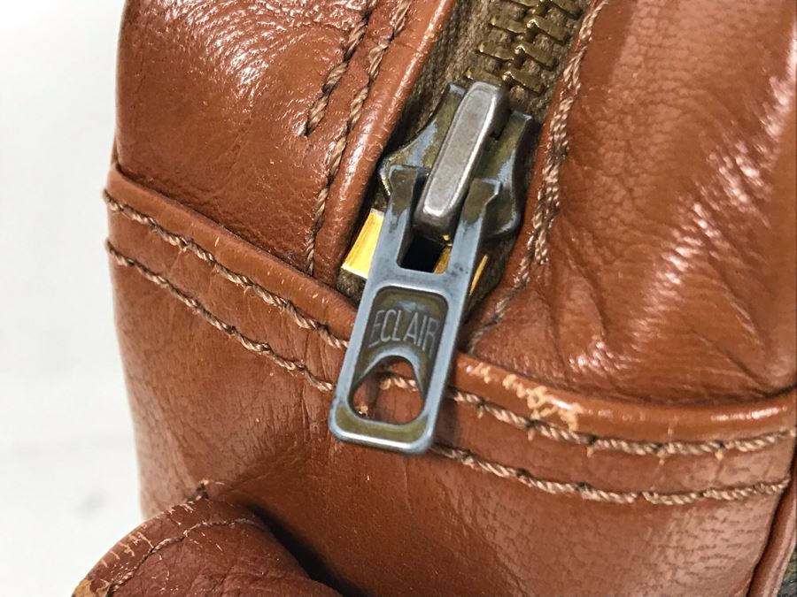 Vintage Louis Vuitton LV Handbag - Notice Damaged Zipper Shown In