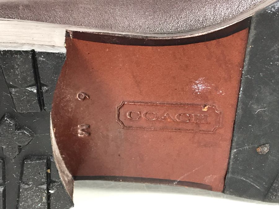 Coach Leather Shoes Size 6 M [Photo 6]