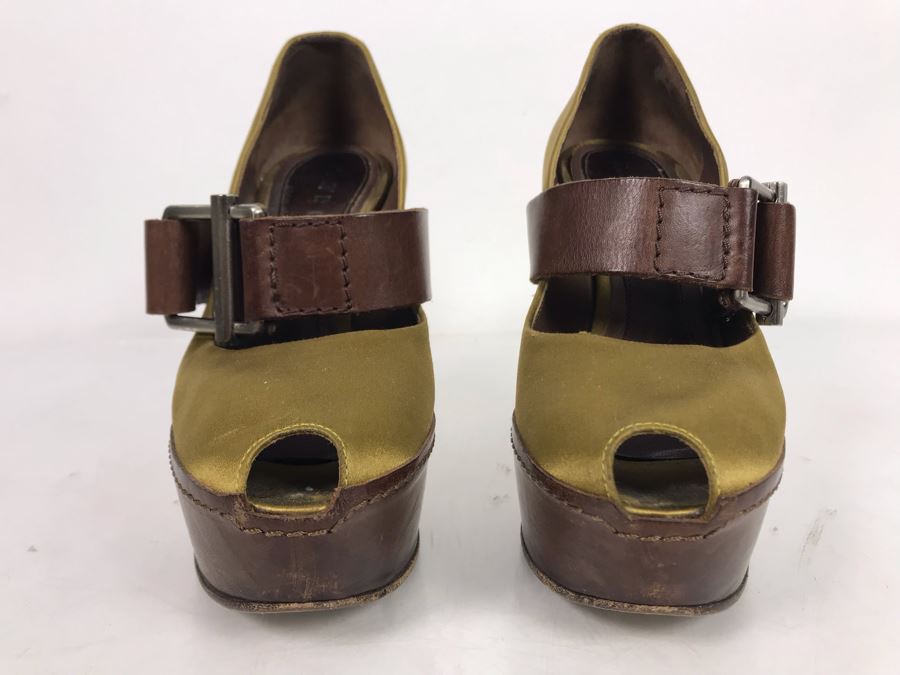 Marni Heels Shoes Size 36 Made In Italy [Photo 4]