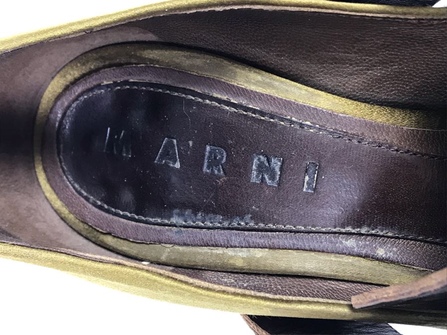 Marni Heels Shoes Size 36 Made In Italy [Photo 5]