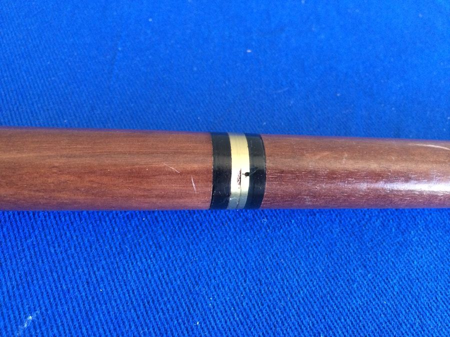Brass & Wood Dolphin Cane [Photo 5]