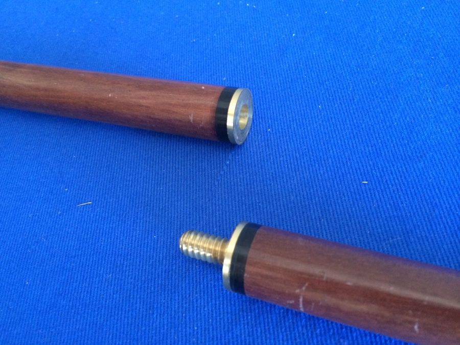 Brass & Wood Dolphin Cane [Photo 7]