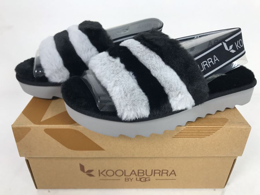 New Koolaburra By UGG W Fuzz'n Sandals Size 6 [Photo 2]
