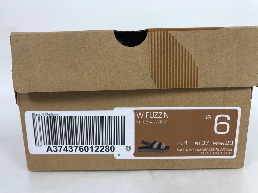 New Koolaburra By UGG W Fuzz'n Sandals Size 6 [Photo 5]