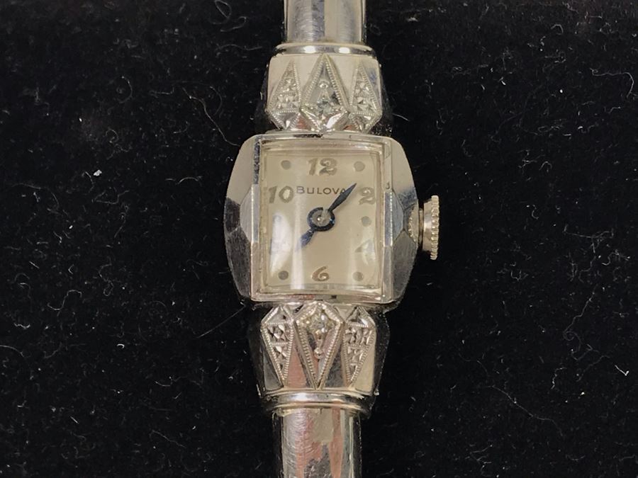 Vintage Ladies Bulova Watch Gold Filled [Photo 6]