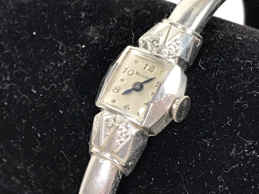 Vintage Ladies Bulova Watch Gold Filled [Photo 2]