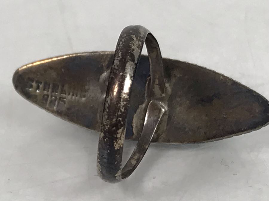Vintage Sterling Silver Turquoise Ring [Photo 8]
