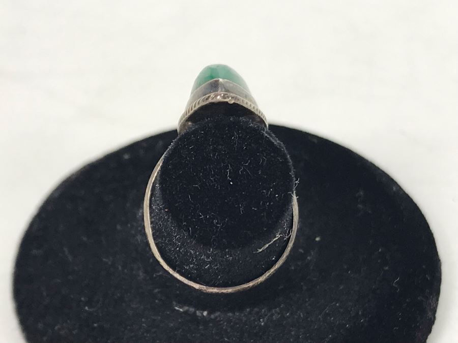 Vintage Sterling Silver Turquoise Ring [Photo 6]