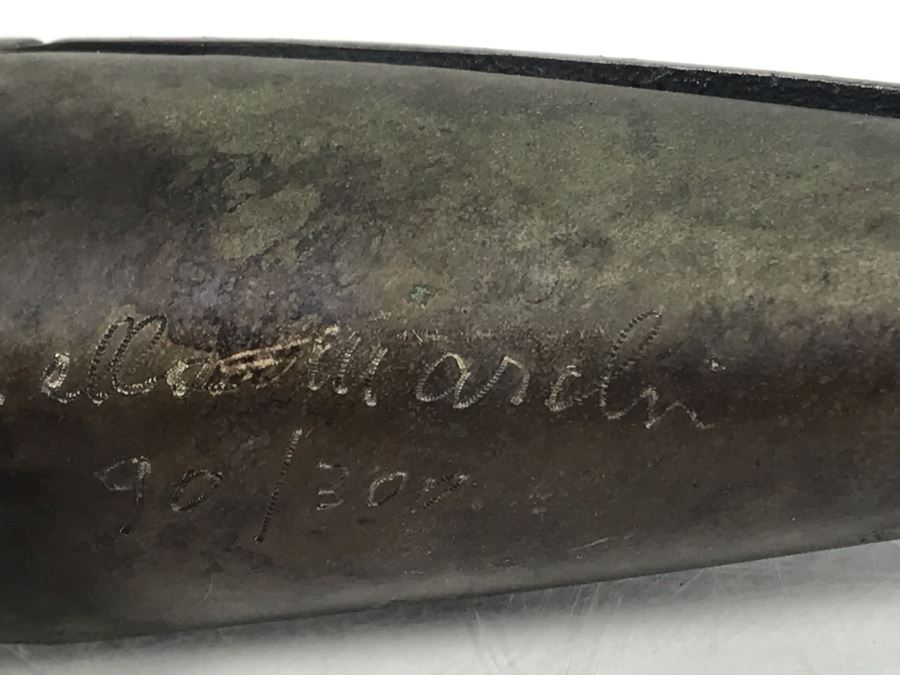 Signed Limited Edition Metal Figural Shark Nutcracker 90 Of 300 10W X 3D X 4.5H [Photo 14]