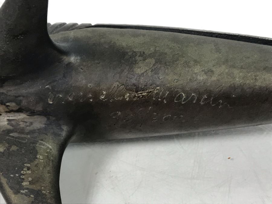 Signed Limited Edition Metal Figural Shark Nutcracker 90 Of 300 10W X 3D X 4.5H [Photo 3]