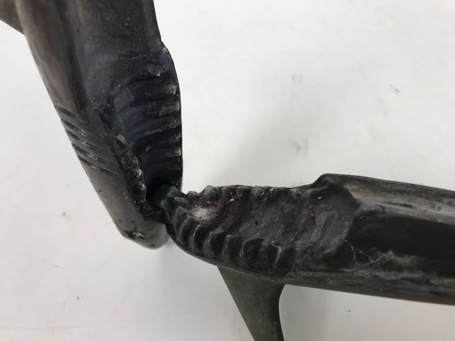 Signed Limited Edition Metal Figural Shark Nutcracker 90 Of 300 10W X 3D X 4.5H [Photo 9]