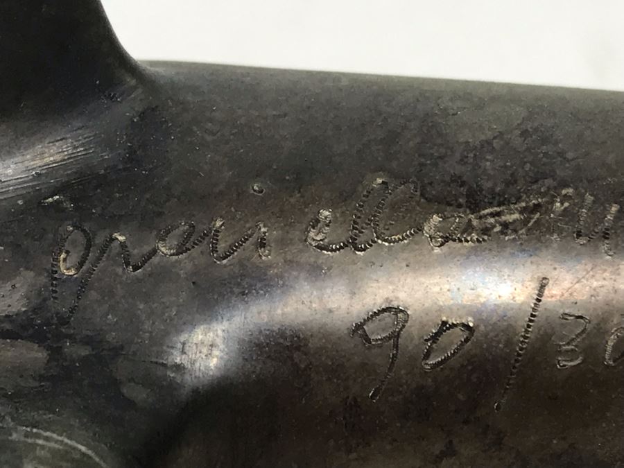 Signed Limited Edition Metal Figural Shark Nutcracker 90 Of 300 10W X 3D X 4.5H [Photo 17]