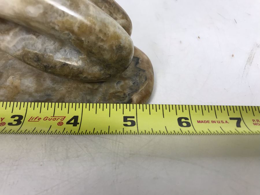 Carved Stone Sculpture Unsigned 5.5W X 3D X 8.5H [Photo 10]