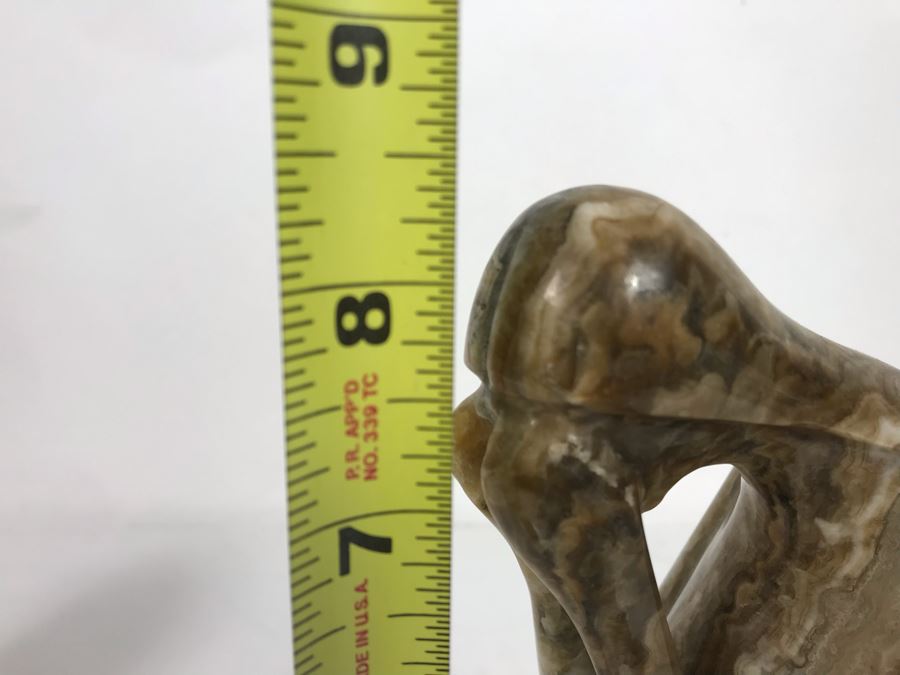 Carved Stone Sculpture Unsigned 5.5W X 3D X 8.5H [Photo 12]