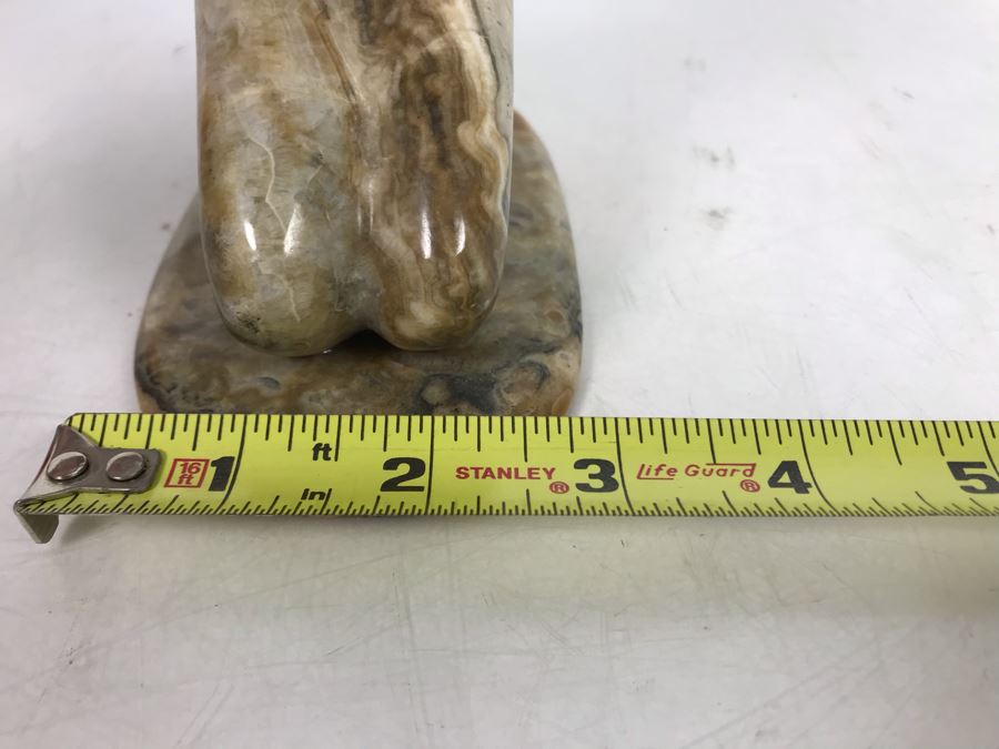 Carved Stone Sculpture Unsigned 5.5W X 3D X 8.5H [Photo 11]