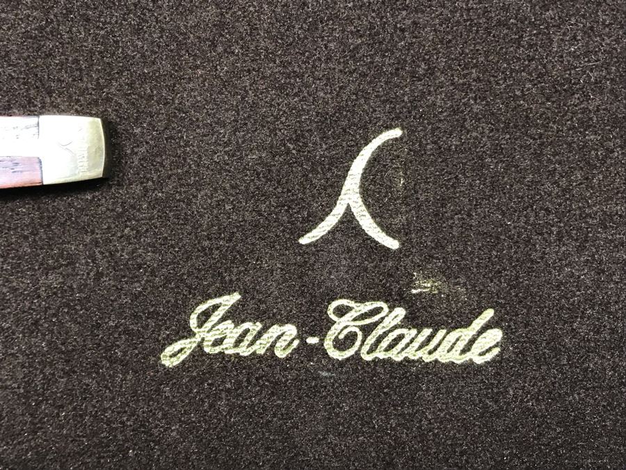 Never Used 91 Piece Mint Jean-Claude Rosewood & Bronze Mid-Century Modern Complete Thailand Flatware & Servingware Set With Nice Wooden Storage Box [Photo 9]