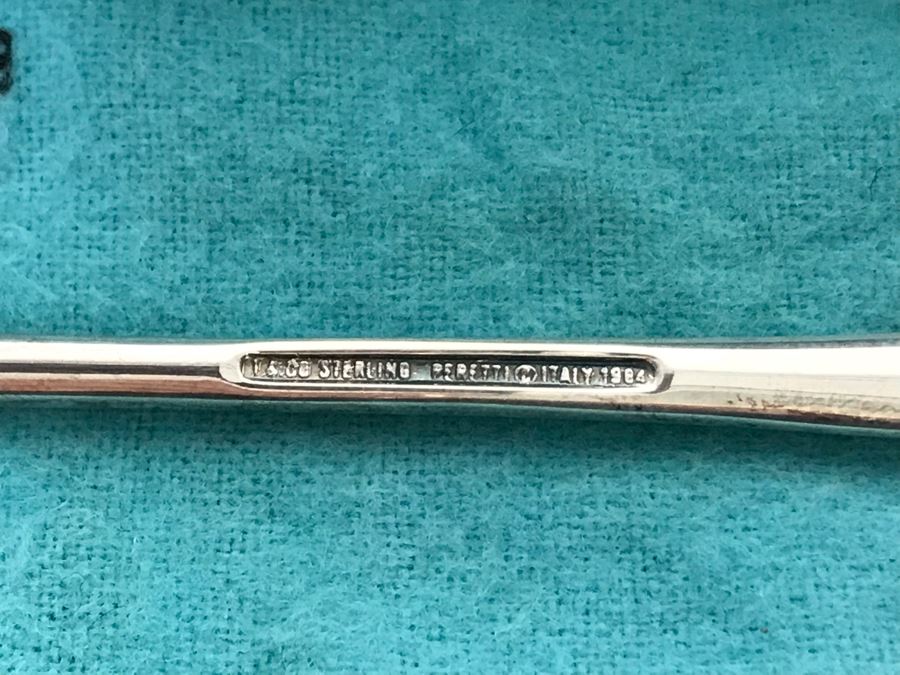 Tiffany & Co Sterling Silver Vintage 1984 Elsa Peretti Padova Bubble Blower With Original Box [Photo 6]