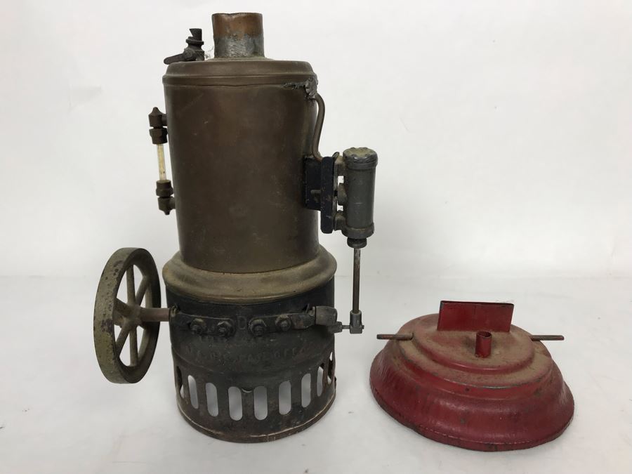 Antique Toy Steam Engine (Believe It's A Weeden No. 20) 5W X 9H [Photo 15]