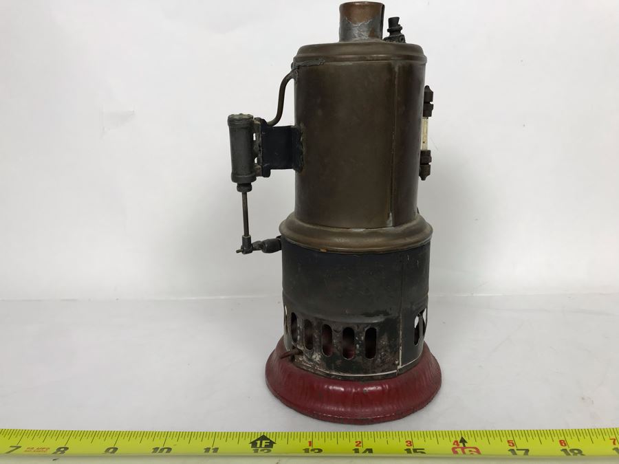 Antique Toy Steam Engine (Believe It's A Weeden No. 20) 5W X 9H [Photo 8]