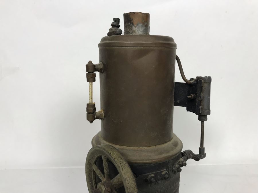 Antique Toy Steam Engine (Believe It's A Weeden No. 20) 5W X 9H [Photo 6]
