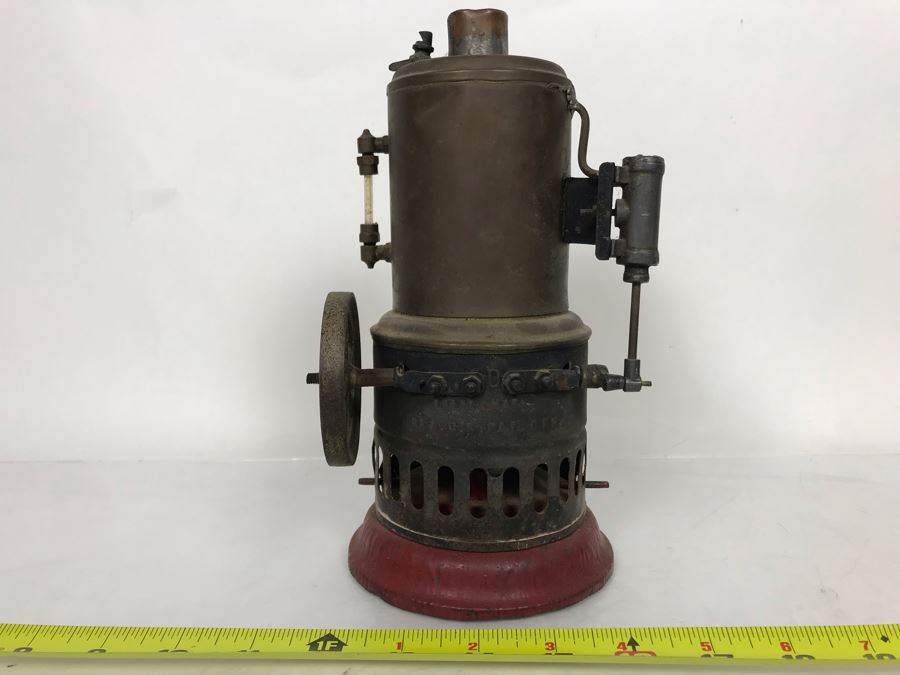 Antique Toy Steam Engine (Believe It's A Weeden No. 20) 5W X 9H [Photo 3]