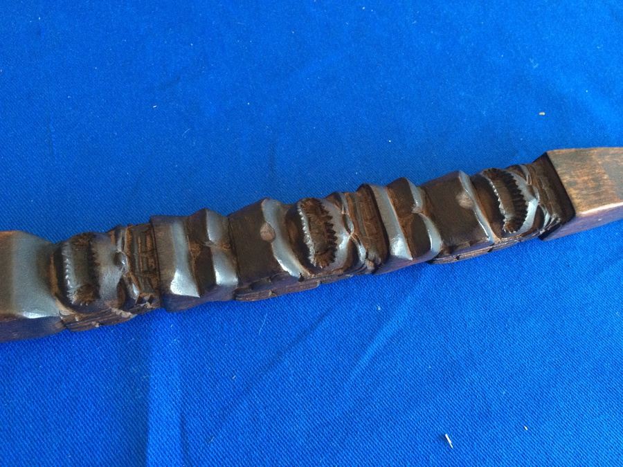 Large Carved Spoon and Fork [Photo 5]