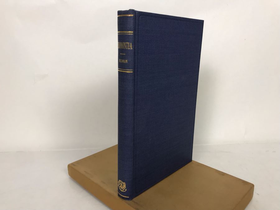 Vintage 1941 Exodontia Dental Book By M. Hillel Feldman, DDS With Original Box [Photo 2]